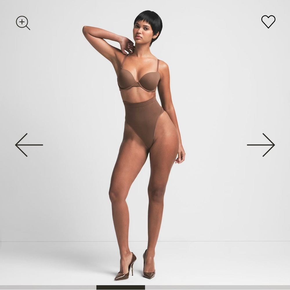 Skims seamless sculpt MID WAIST THONG Jasper xxs/xs - Picture 3 of 10